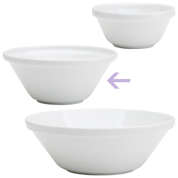 Avet Bol Speciality 15.5x7 cm (3 Unidades) Apto Lavavajillas Microondas Congelador Apilable Capacidad 400ml